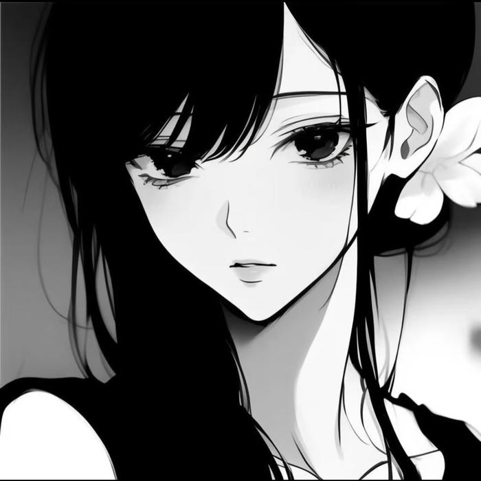 hình avatar đen trắng ngầu