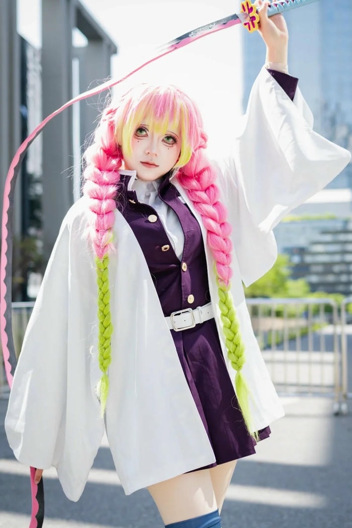 hình cosplay Luyến Trụ anime dễ thương