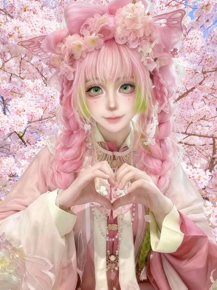 hình cosplay Luyến Trụ đẹp lung linh