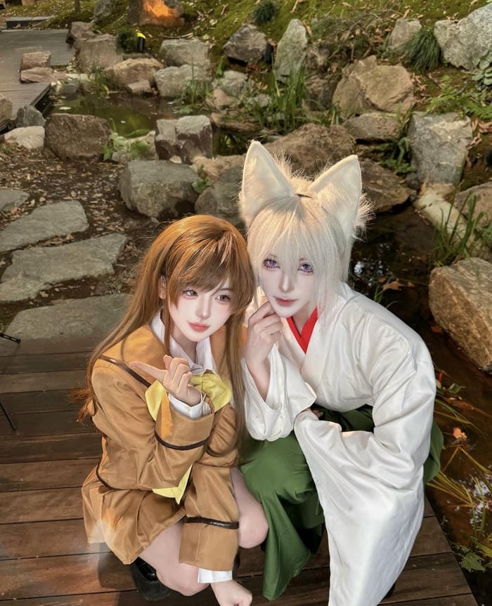 hình cosplay anime cặp đôi lãng mạn