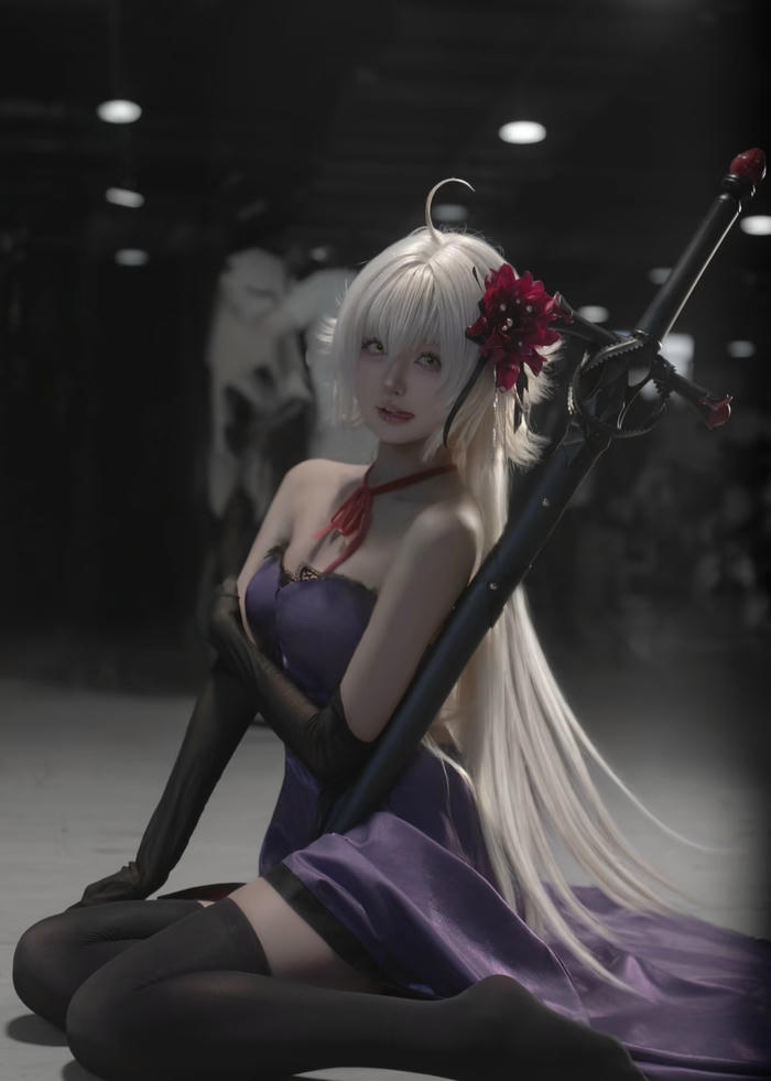 hình cosplay anime nghệ thuật