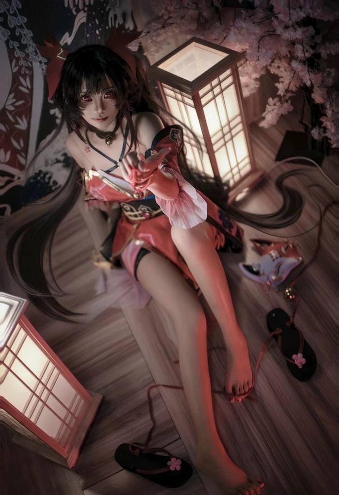 hình cosplay anime nữ dịu dàng