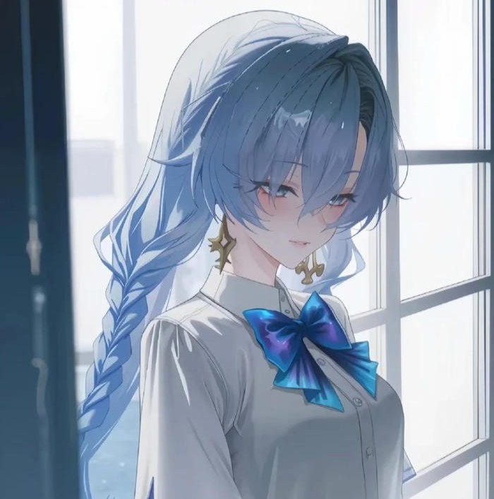 hình đại diện anime nữ ngoài trời