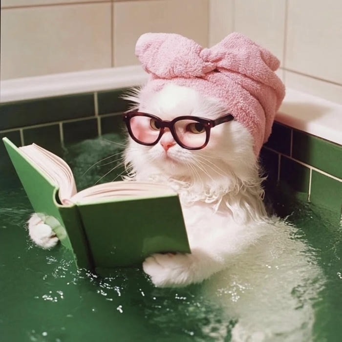 hình mèo mặt không cảm xúc