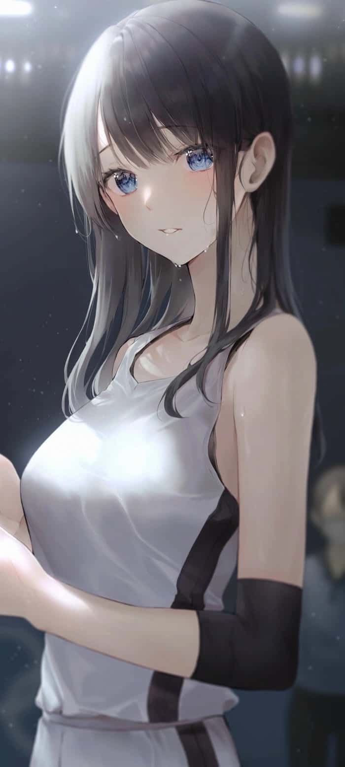 wallpaper anime girl buồn