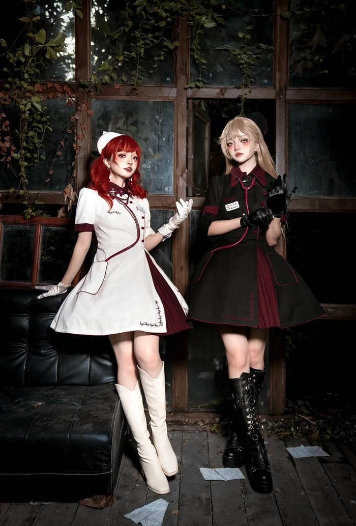 y tá cosplay dễ thương