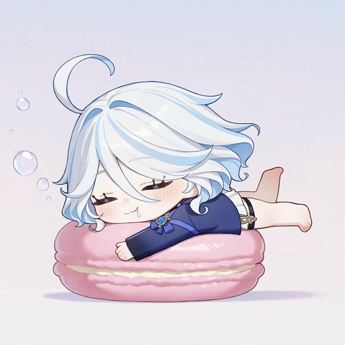 Ảnh anime nữ chibi trang phục ngộ nghĩnh