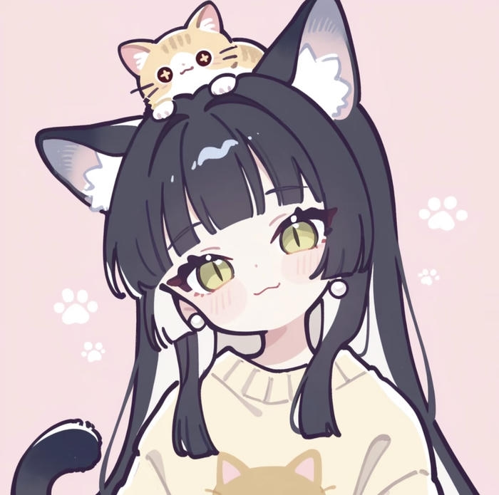 Ảnh anime nữ chibi vẻ ngoài trong sáng