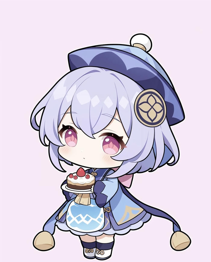 Bức ảnh anime chibi nhân vật cute phong cách anime