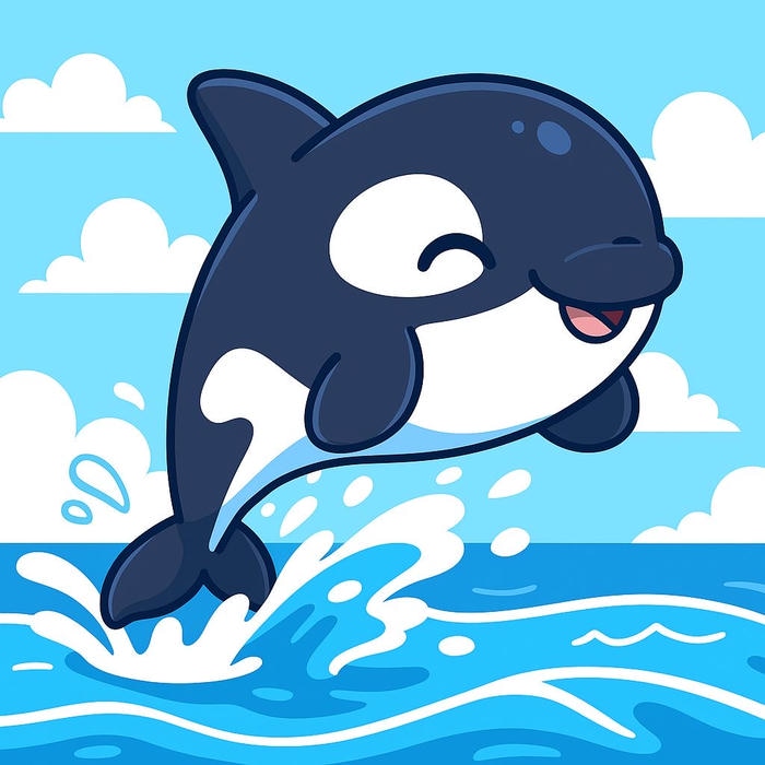 Bức ảnh cá chibi cute trong thế giới đại dương