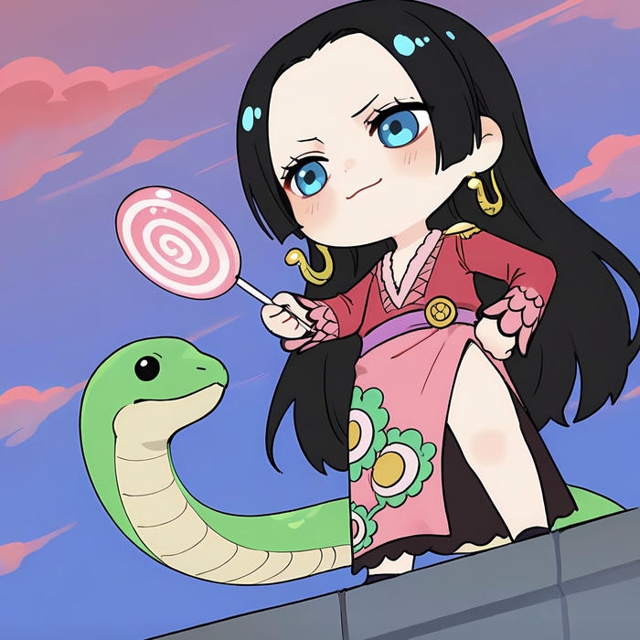 Hình ảnh anime chibi cô bé đáng yêu nét vẽ cực yêu