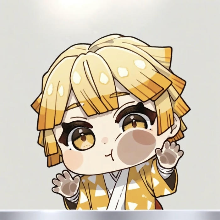 Hình anime chibi nhân vật dễ thương kiểu đơn giản