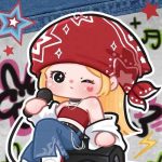 Hình nền chibi cute phong cách hoạt hình anime