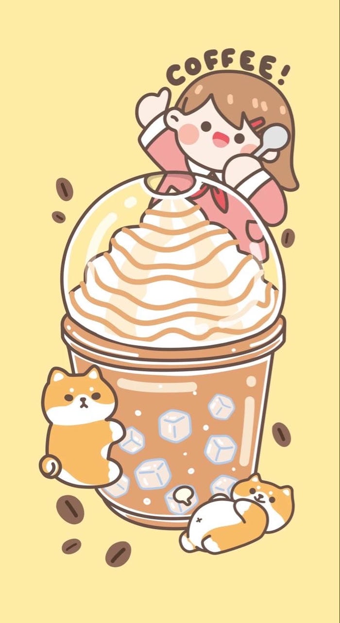 Hình nền chibi cute tranh anime dễ thương