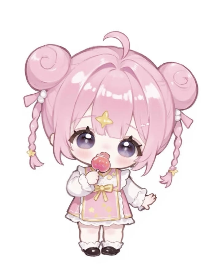 ảnh chibi nữ cute đôi mắt long lanh