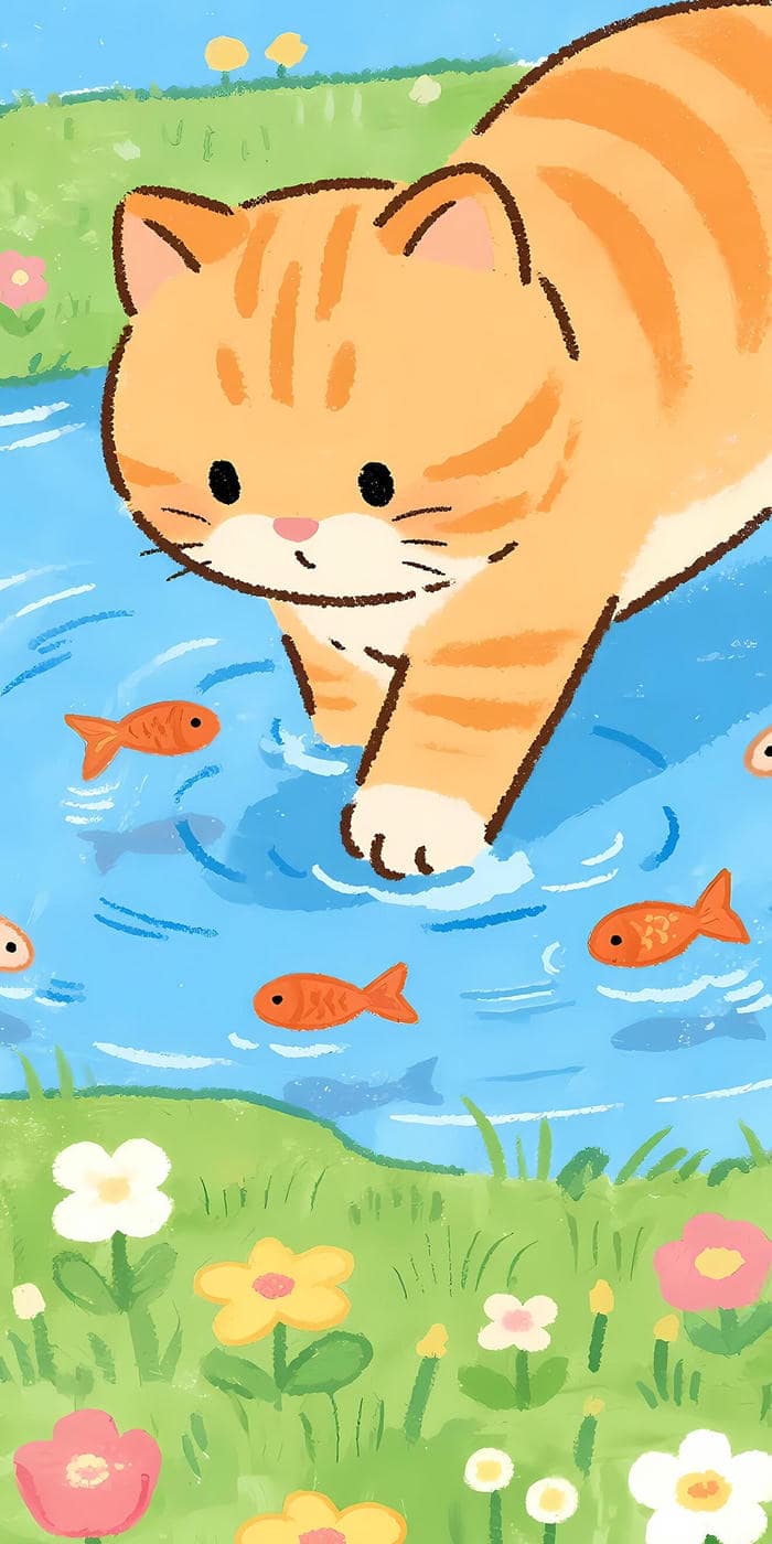 ảnh nền chibi cute anime dùng làm wallpaper