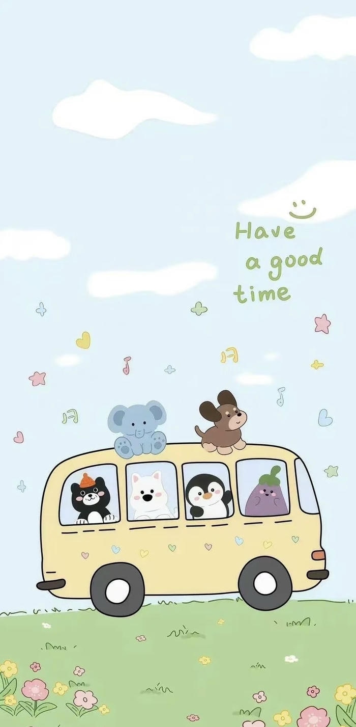 ảnh nền chibi cute dành cho màn hình dọc