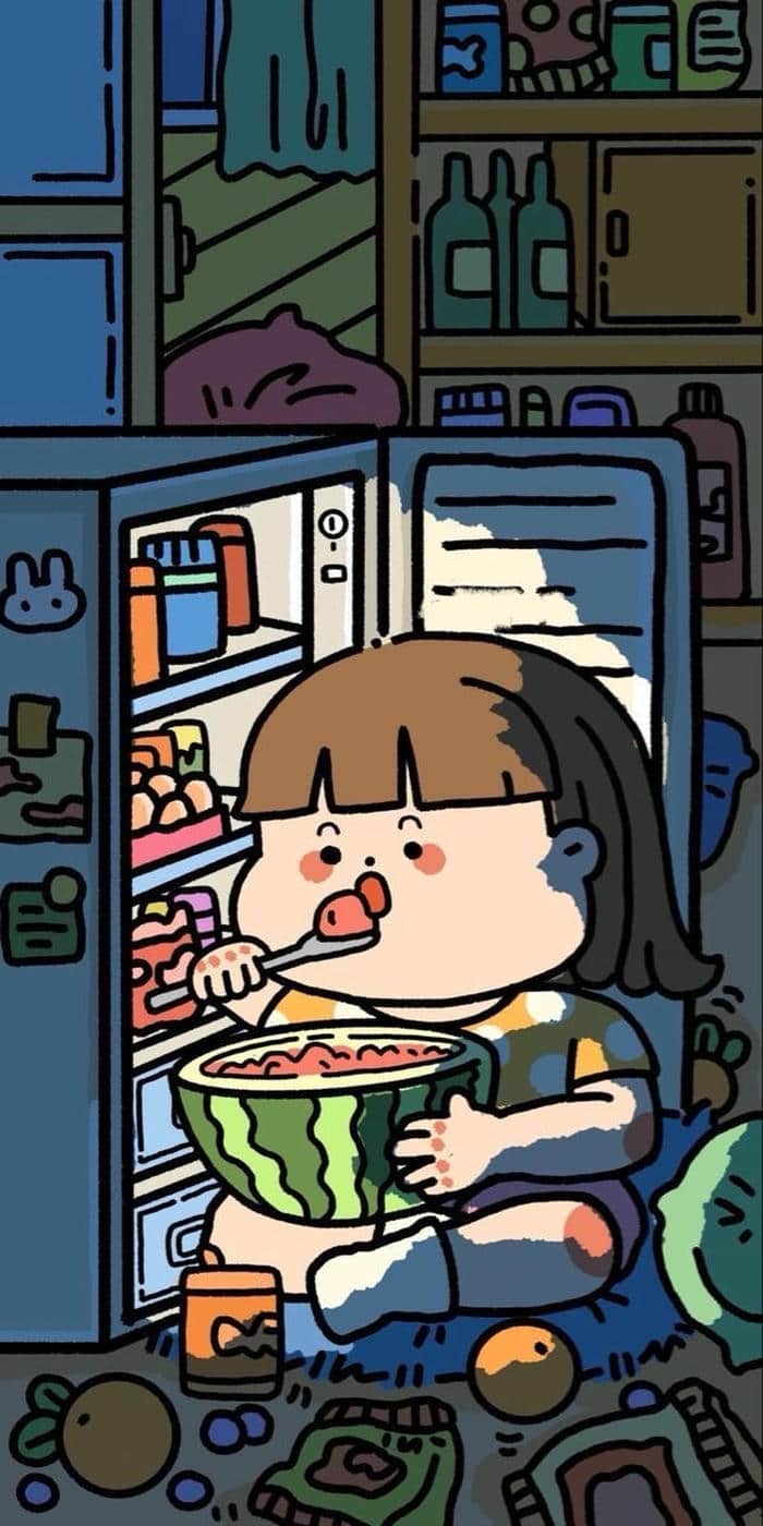 ảnh nền chibi cute dùng làm ảnh nền