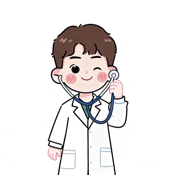 bức ảnh bác sĩ chibi nhân vật hoạt hình