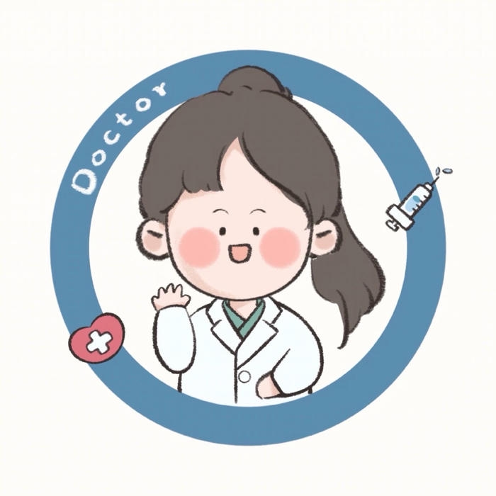 bức hình bác sĩ chibi nhân vật ngành y