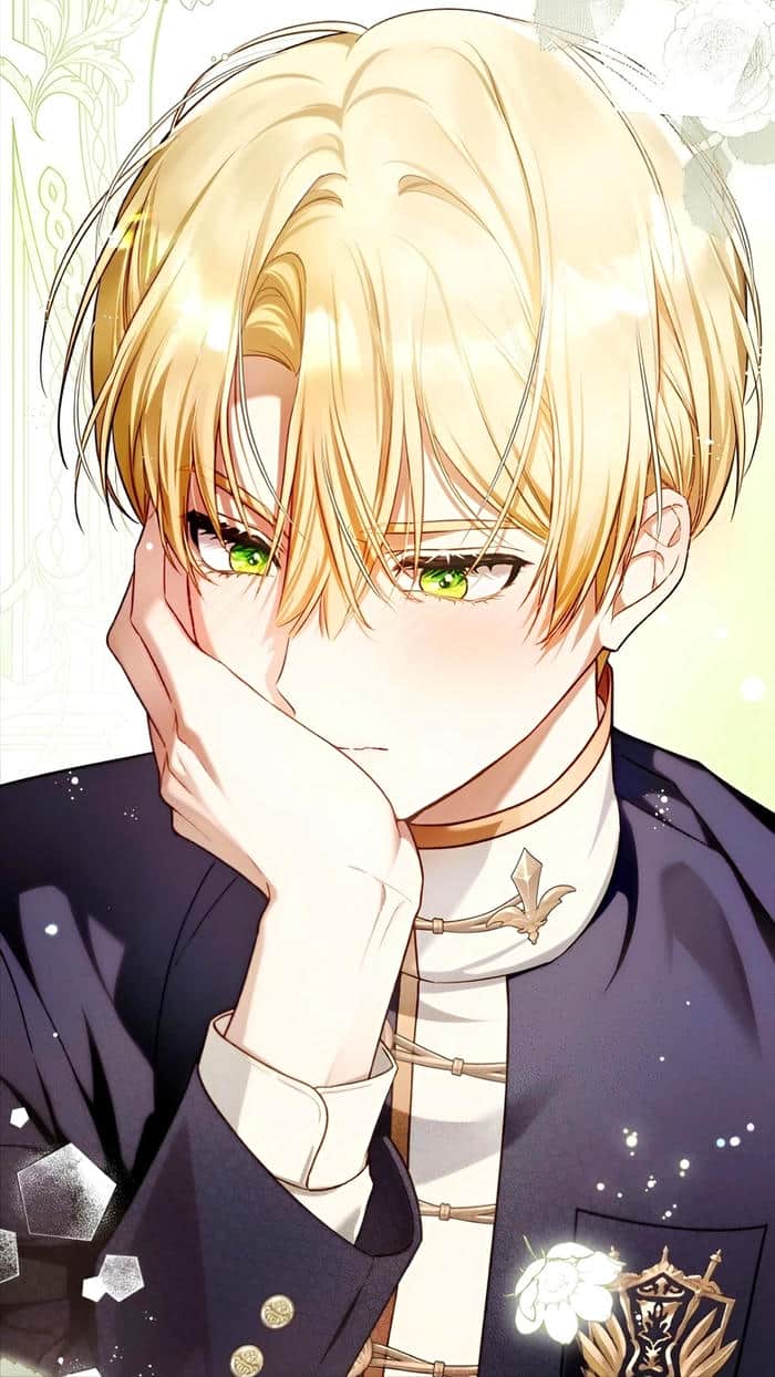 hình ảnh anime tóc vàng kiểu tóc ngắn gọn gàng