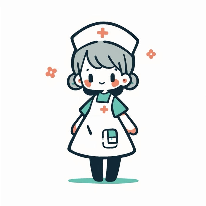 hình bác sĩ chibi phù hợp làm hình đại diện